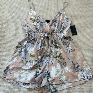 Free Press Floral Romper